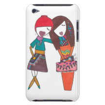 amis élégants sur le contact d'iPod Coque iPod Case-Mate