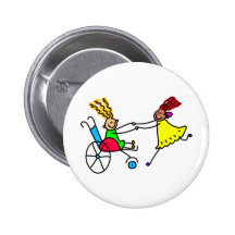 Amis handicapés badges