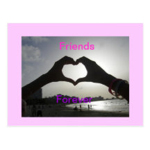 Amis pour toujours cartes postales