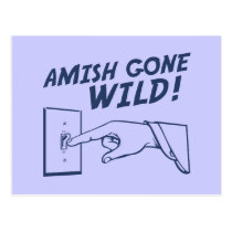 Amish folles ! cartes postales