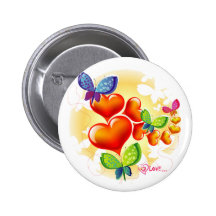 Amitié douce mignonne d'amour d'été de Colorfull Badge