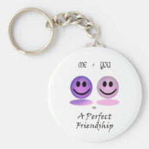 Amitié parfaite Keychain Porte-clef