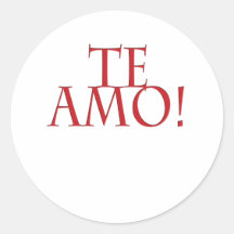 AMO de Te Autocollants