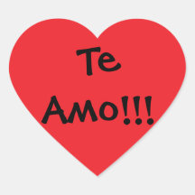 AMO de te ! ! Autocollants