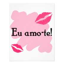 AMO-te d'Eu - Portugais je t'aime Faire-parts