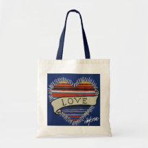 Amor del Corazon Sacs En Toile