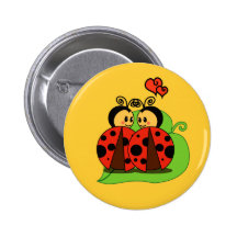 Amour à la première vue badges avec agrafe