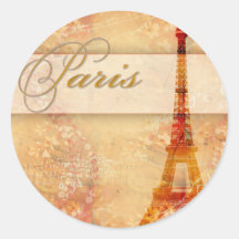 Amour à Paris Autocollants