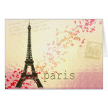 Amour à Paris Cartes De Vœux