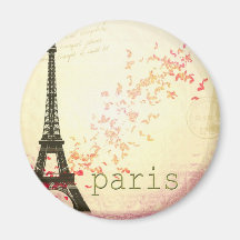 Amour à Paris Magnets Pour Réfrigérateur