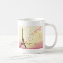 Amour à Paris Tasse