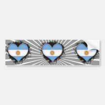 Amour Argentine du cru I Autocollants Pour Voiture