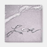 Amour au bord de l'eau magnets
