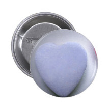 amour bleu de jour de valentines de coeur de sucre badge avec épingle
