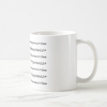 Amour + Cas de bonheur Mug