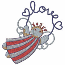 Amour d'ange polo brodé