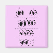 Amour dans quatre étapes magnets