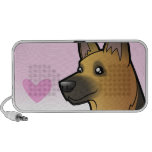 Amour de berger allemand haut-parleur portable