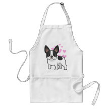 Amour de bouledogue français tablier