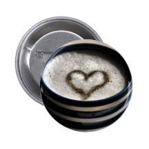 Amour de café pin's