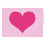 Amour de coeur de roses indien ou jour de Valentin Carte De Vœux