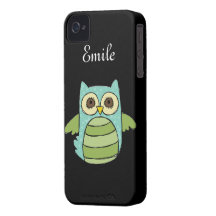 Amour de hibou étui iPhone 4
