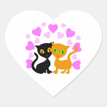Amour de Kitty Autocollant