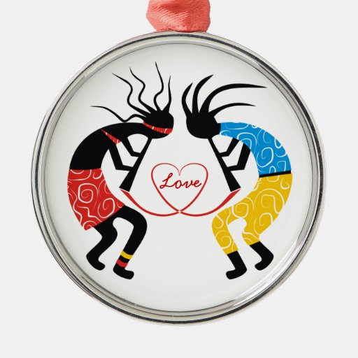 Amour de Kokopelli Ornement De Noël