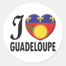 Amour de la Guadeloupe Adhésifs