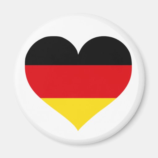 Amour de l'Allemagne Aimant Pour Réfrigérateur