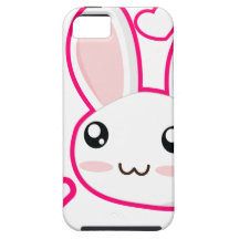 Amour de lapin - lapins Chibi de lapin mignon Coques Case-Mate iPhone 5