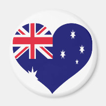 Amour de l'Australie Magnets