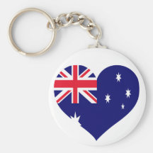 Amour de l'Australie Porte-clefs
