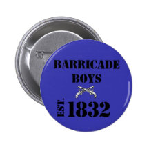 Amour de Les Misérables : Bouton de garçons de bar Badges Avec Agrafe