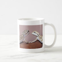 Amour de lézard tasses à café