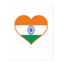 Amour de l'Inde Carte Postale