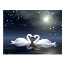 Amour de minuit cartes postales