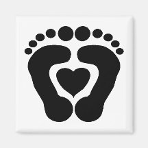Amour de pied magnets