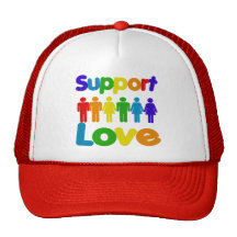 Amour de soutien casquettes de camionneur