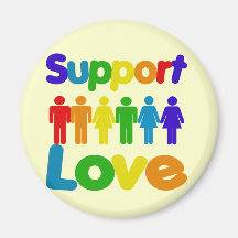 Amour de soutien magnets pour réfrigérateur