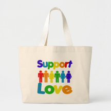 Amour de soutien sacs