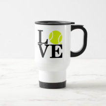 AMOUR de tennis d'as Mug À Café