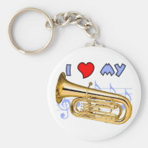 Amour de tuba porte-clés