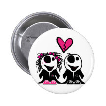 AMOUR DE ZOMBI BADGES