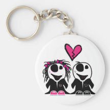 AMOUR DE ZOMBI PORTE-CLEF