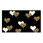 Amour doux de biscuit cartes de visite professionnelles
