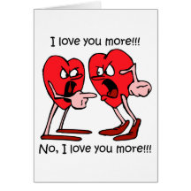 Amour drôle cartes de vœux