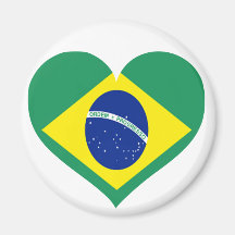 Amour du Brésil Aimant