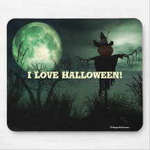 Amour éffrayant Halloween Mousepad de la scène I Tapis De Souris