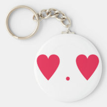 Amour en rouge porte-clefs